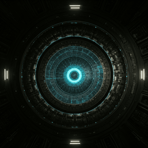 Containment field technical visual from the design material
